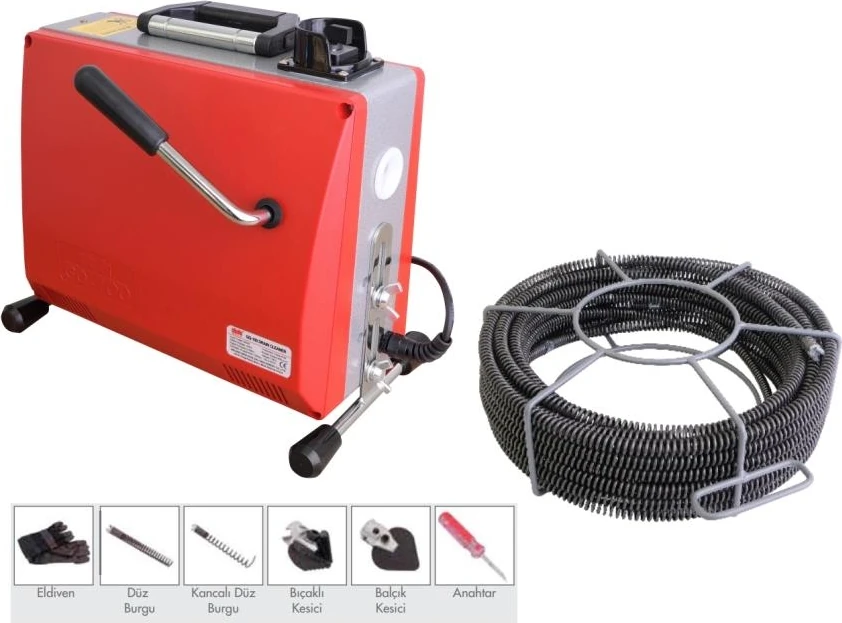 - Motorlu Kanal Açma Çanta Tipi 32-100 Mm.