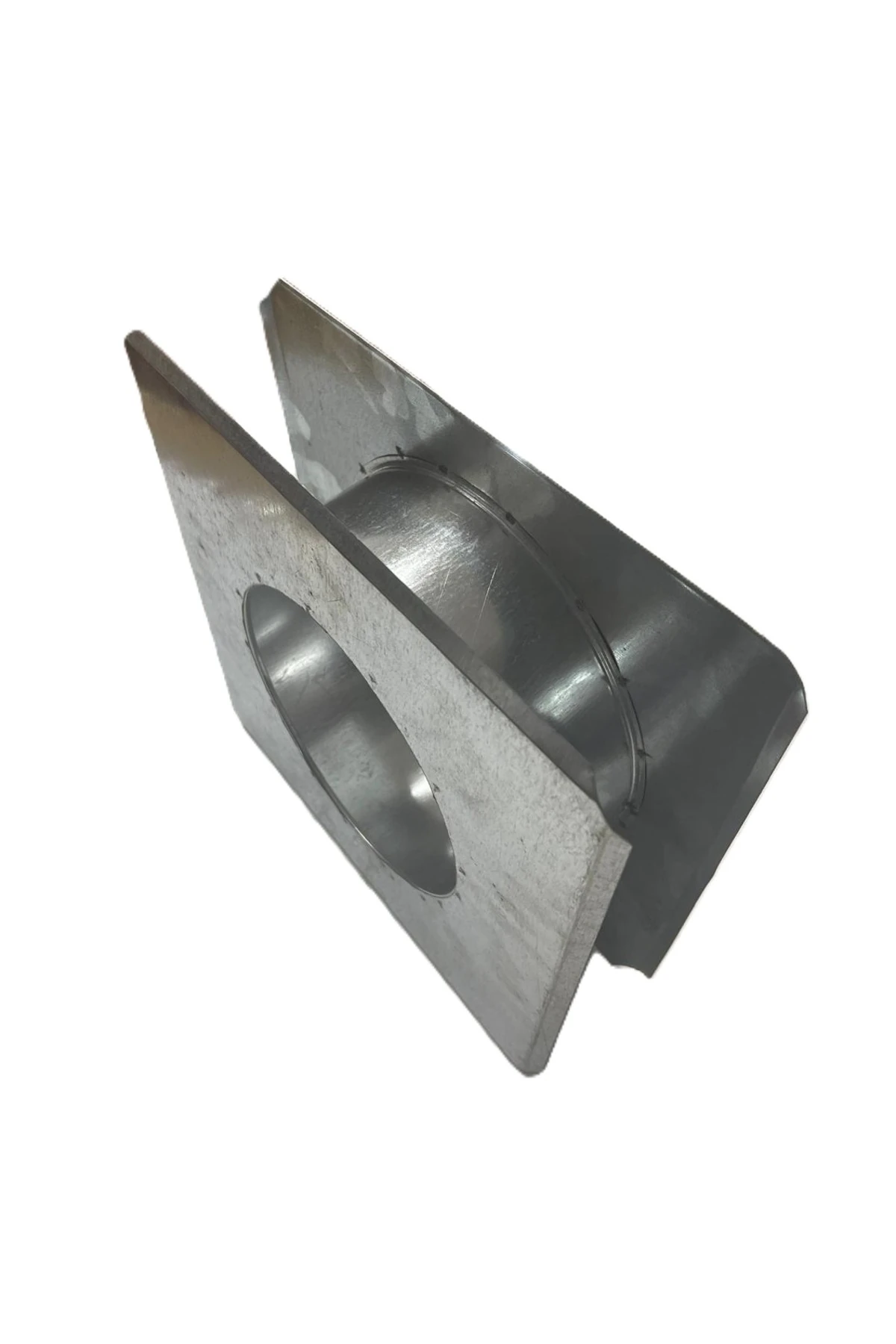 KONTEYNER SOBA BORU ÇIKIŞ ZIVANASI KARE İZOCAMSIZ 13CM (20X20)