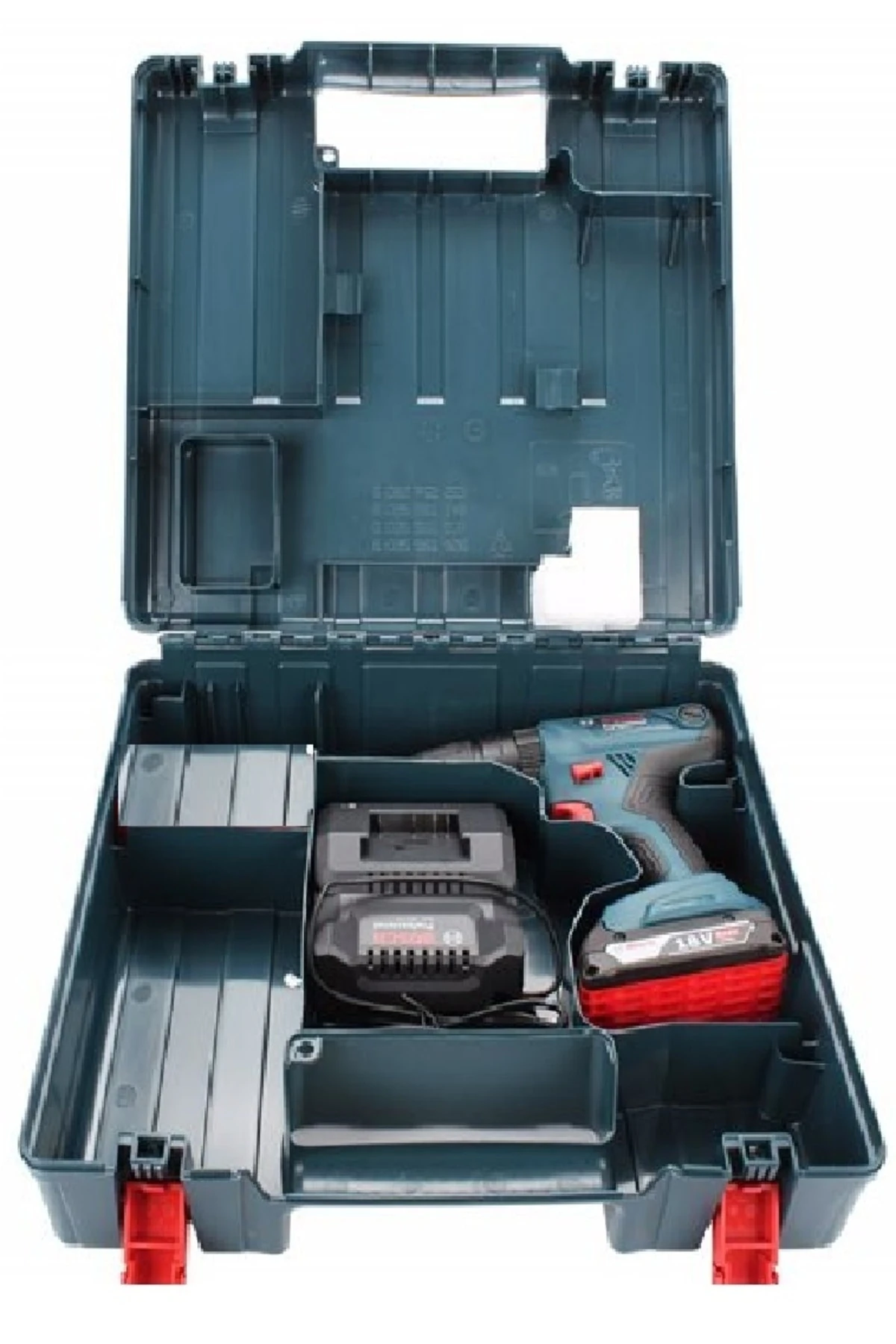 Tek Akülü Şarjlı Matkap Darbeli Matkap Akülü Vidalama +  15 Parça Matkap Ucu Vidalama Ucu