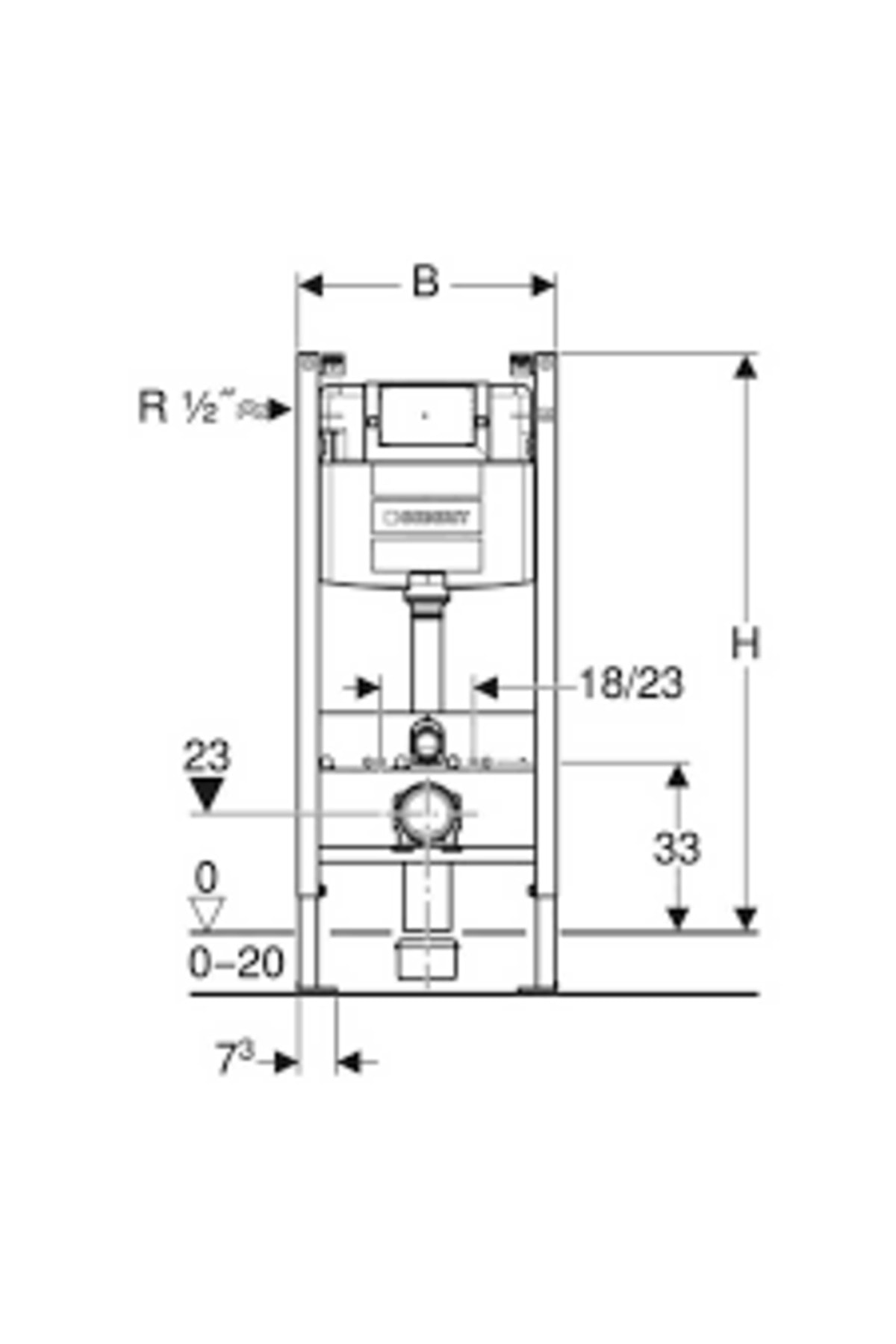 Alpha Gömme Rez. Seti Alçıpan 12 Cm Duofix 458.233.00.2