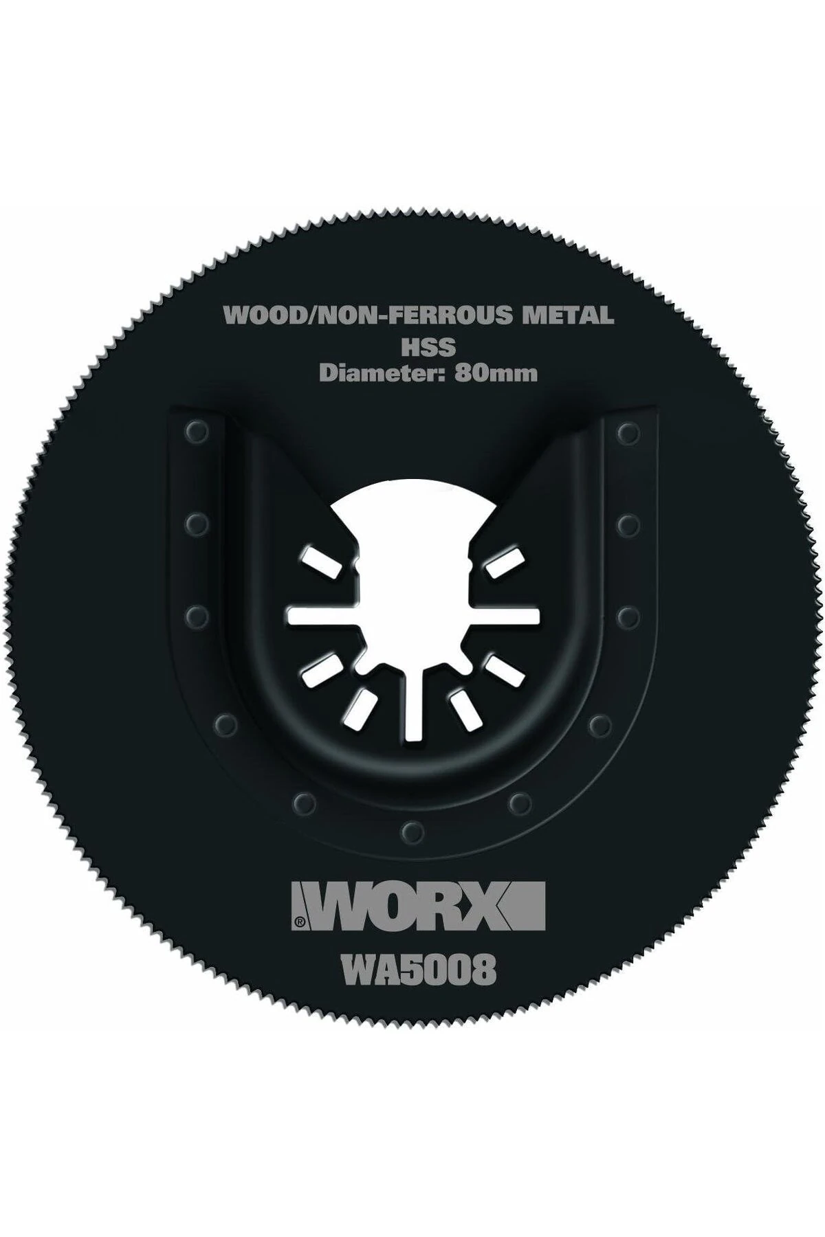 WA5008 Çok Amaçlı Raspalama Makinesi için 80mm 360˚ Metal, Ahşap, Fiberglas, PVC Kesme Bıçağı 11782