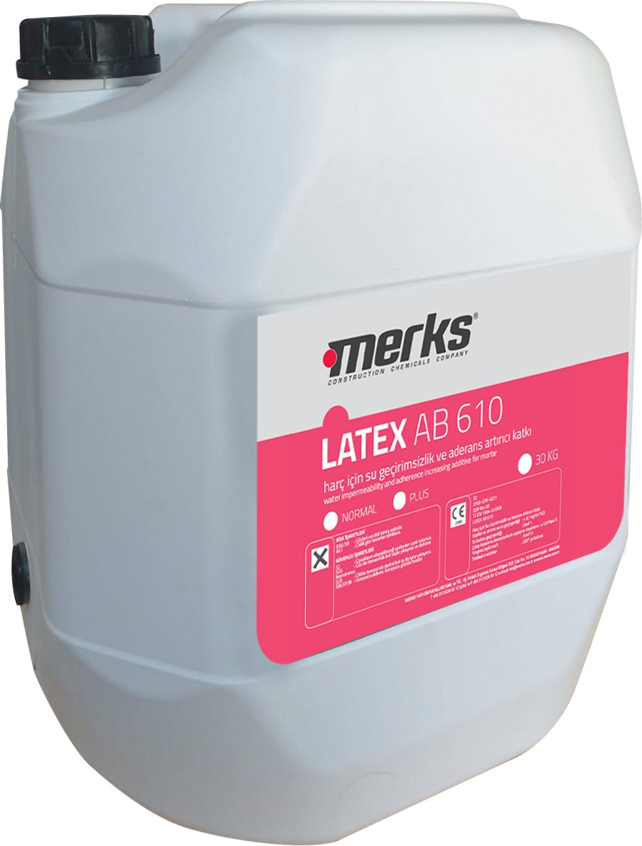 Harç İçin Su Geçirimsizlik ve Aderans Artırıcı Katkı (LATEX AB 610 )