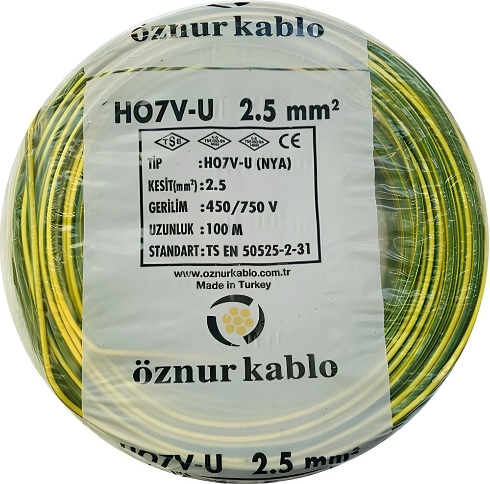2,5 Luk Nya  Kablo 100 M