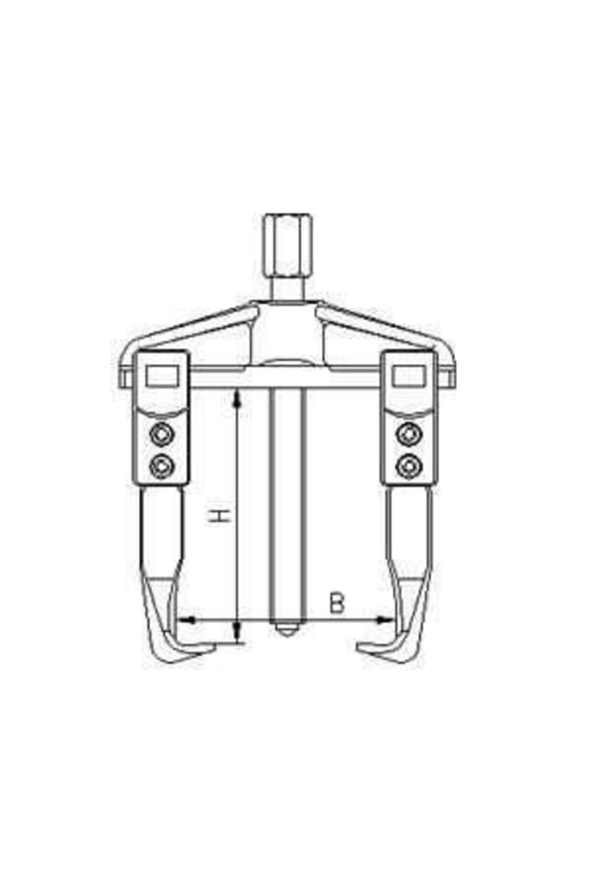 İZELTAŞ 7010 29 5220 Standart Çektirme Iki Kollu 52x20 Mm