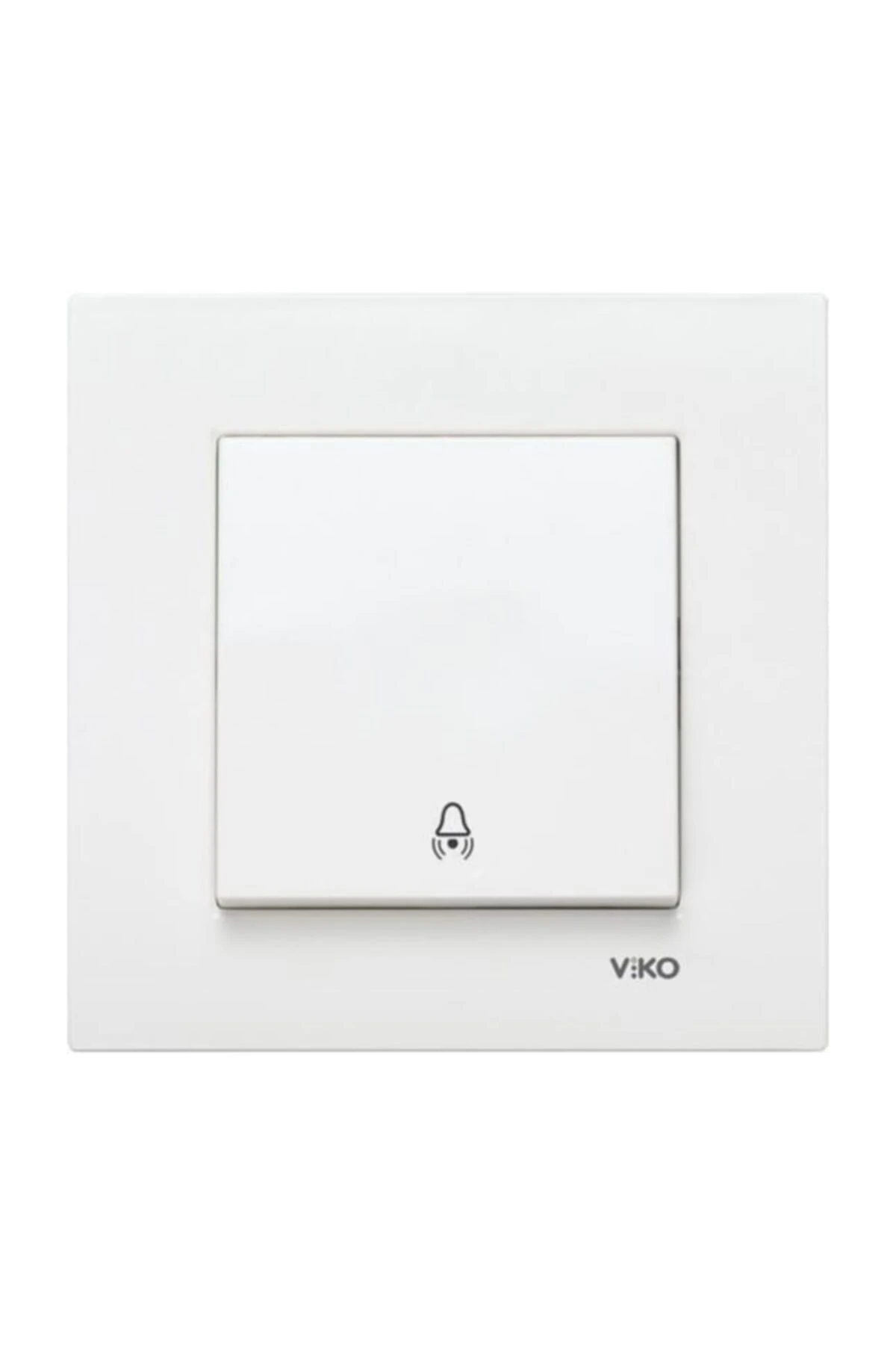 Karre Zil Anahtarı Çerçeveli Beyaz