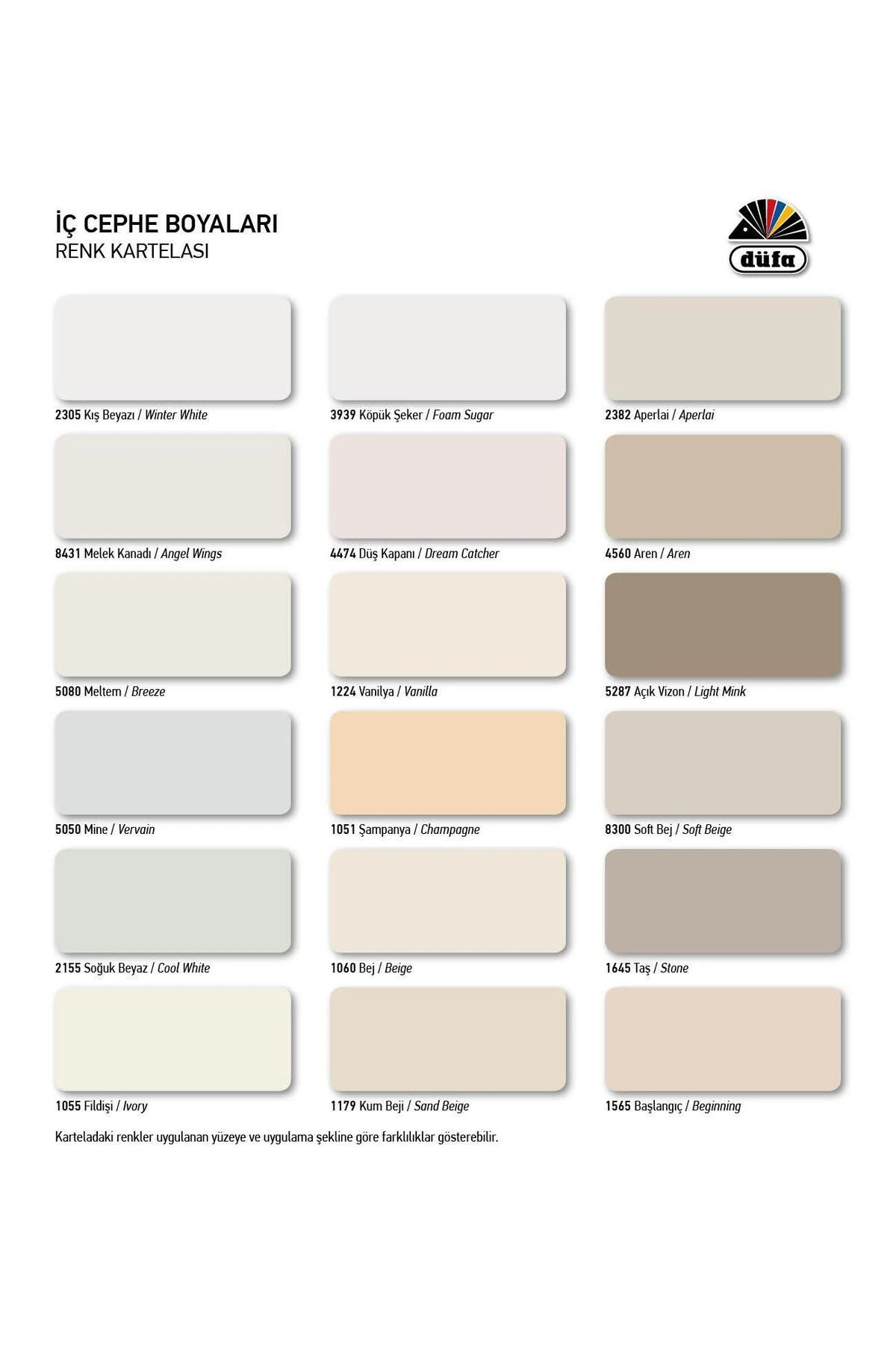 Klasik Plast Iç Cephe Duvar Boyası 3096 Puslu Gri 6 L