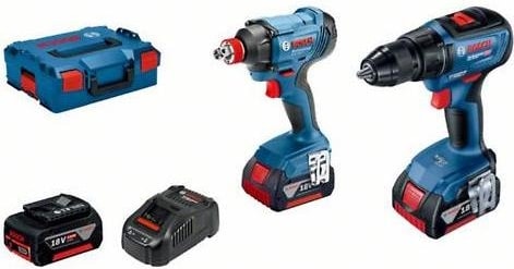 GSR18V-50 Matkap + Gdx 180-LI Darbeli Somun Sıkma Üç Akülü (3X5.0AH)