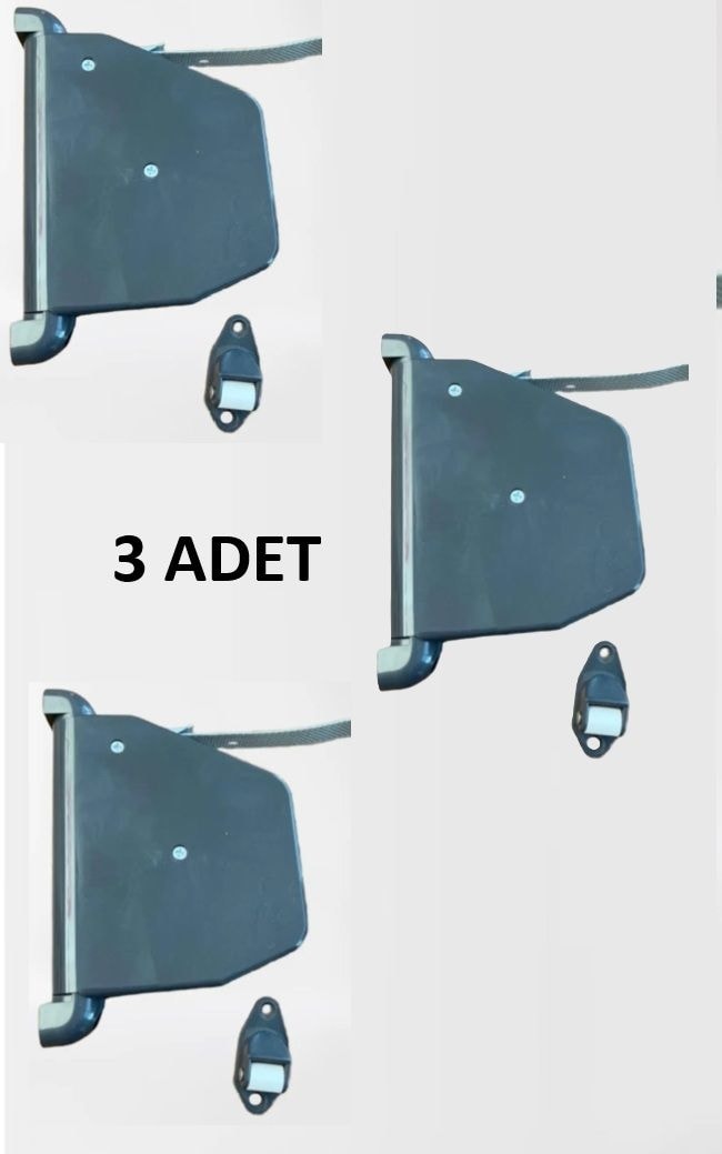 3 Adet Panjur Makarası Panjur Ipi Antrasit Gri 5 Metre