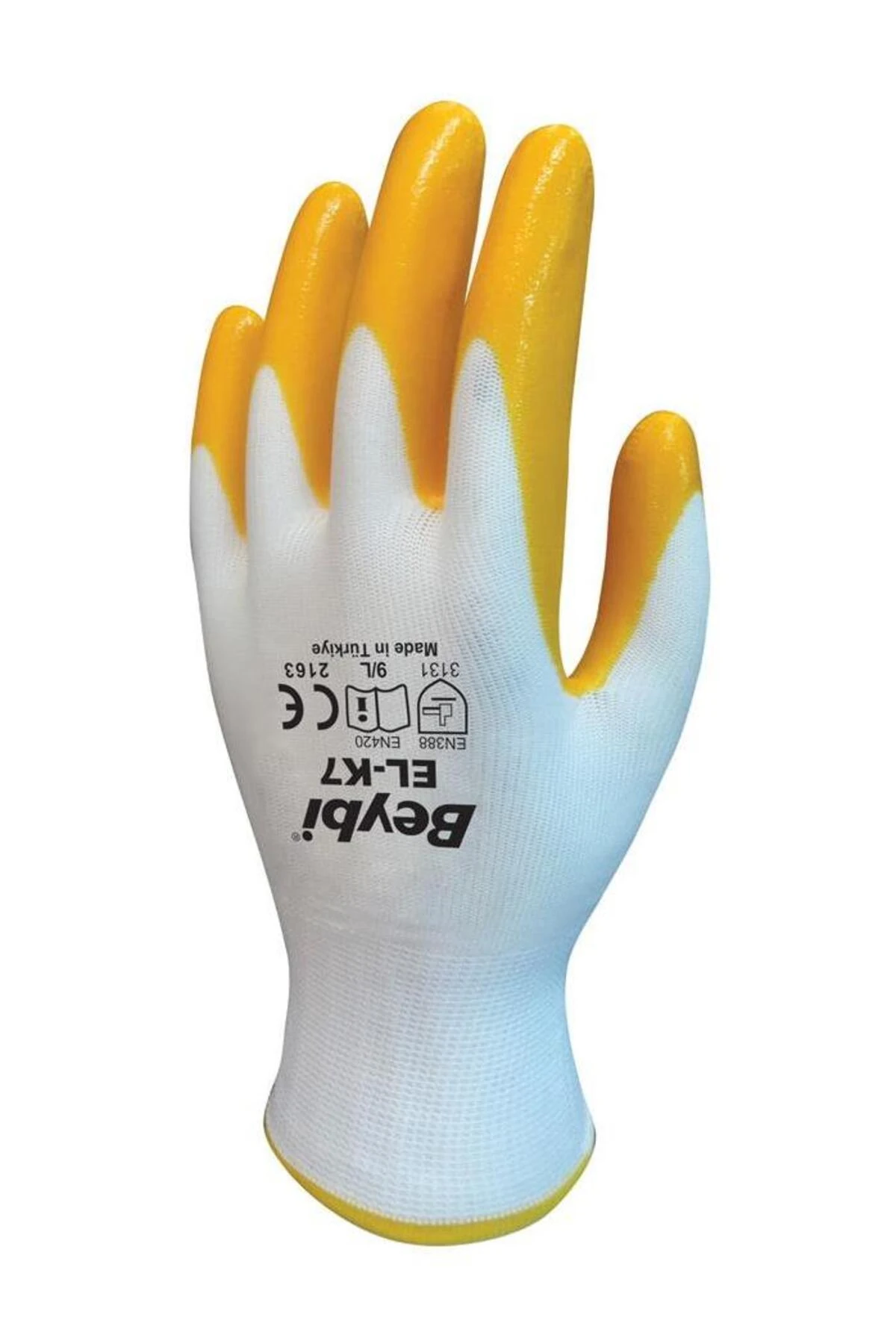 Işçi Eldiveni Nitril Pn-7 Inşaat Eldiveni - 20 Adet