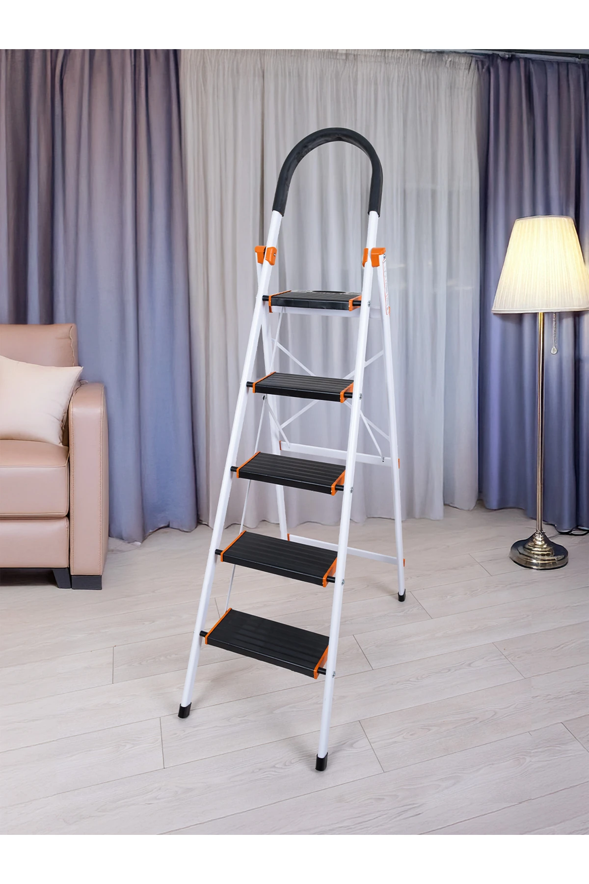 Hauslife 5 Basamaklı Ev Ve İş Merdiveni