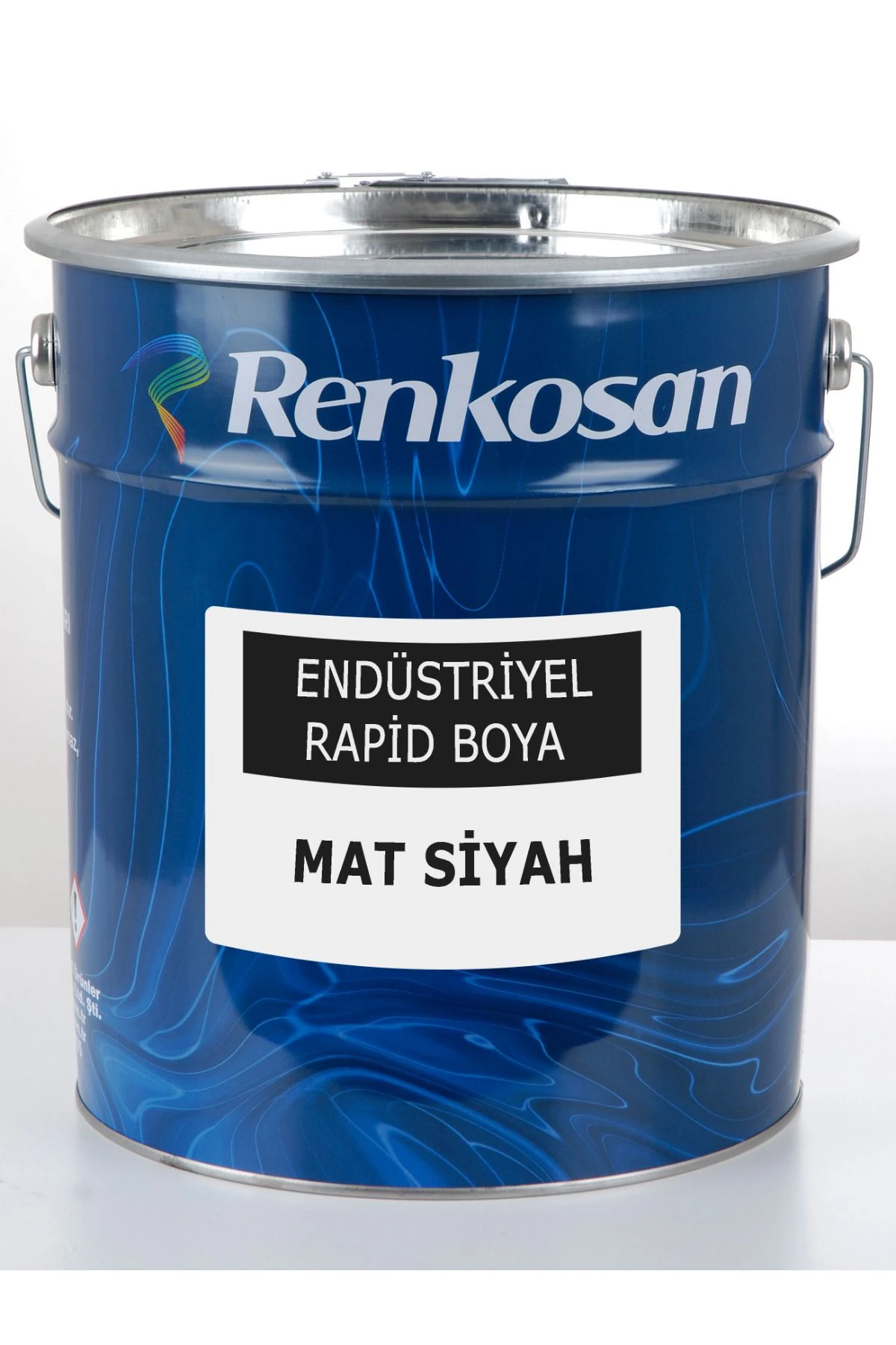 Endüstriyel Rapid Boya – Mat Siyah | Metal, Demir, Ahşap Yüzeyler Için