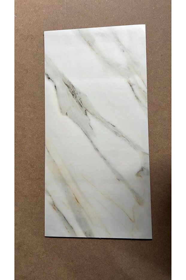BS1764 Shiny 10m2 55 Adet 30x60cm Yapışkanlı  Mermer Desenli Karavan Banyo Wc Duvar Kaplama Paneli