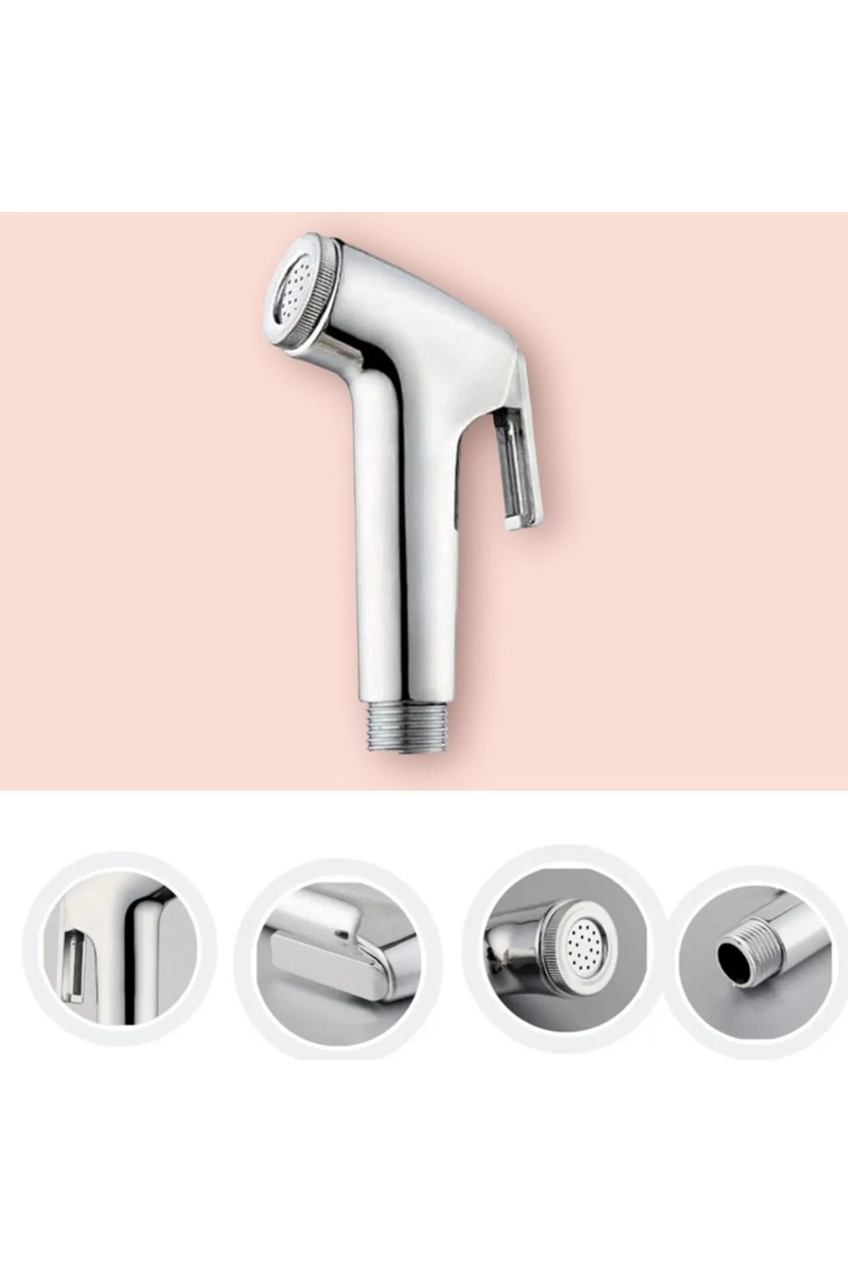 Tekne Ve Karavan Duş Hortumu Seti 2,5mt Dış Duş Başlığı Ve Duş Hortumu