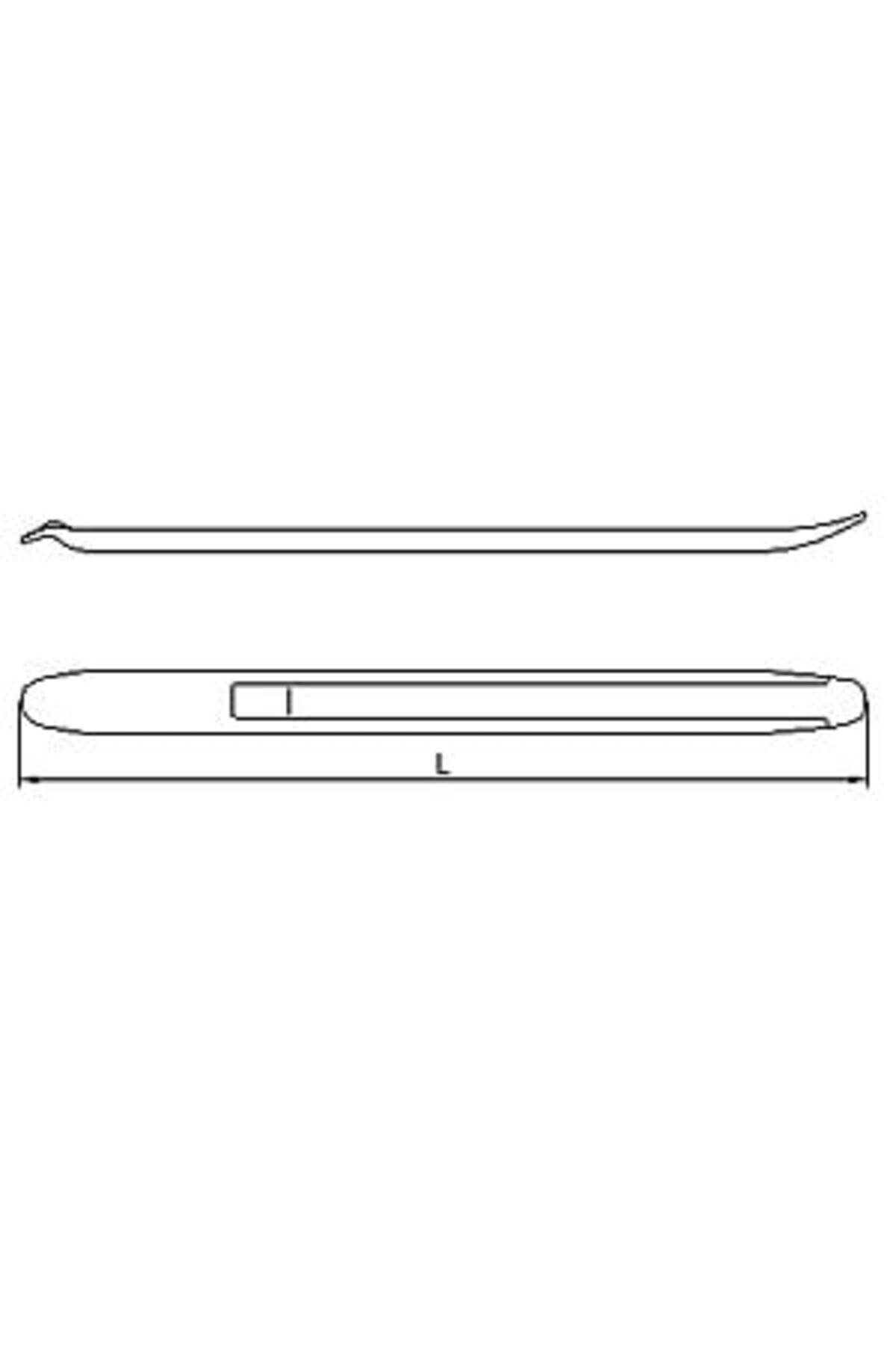 İZELTAŞ 6350 Oluklu Levye 500mm 20''