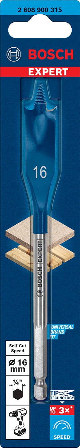 BOSCH Expert Self Cut Speed Yaprak Delme Ucu 16 x 152 mm