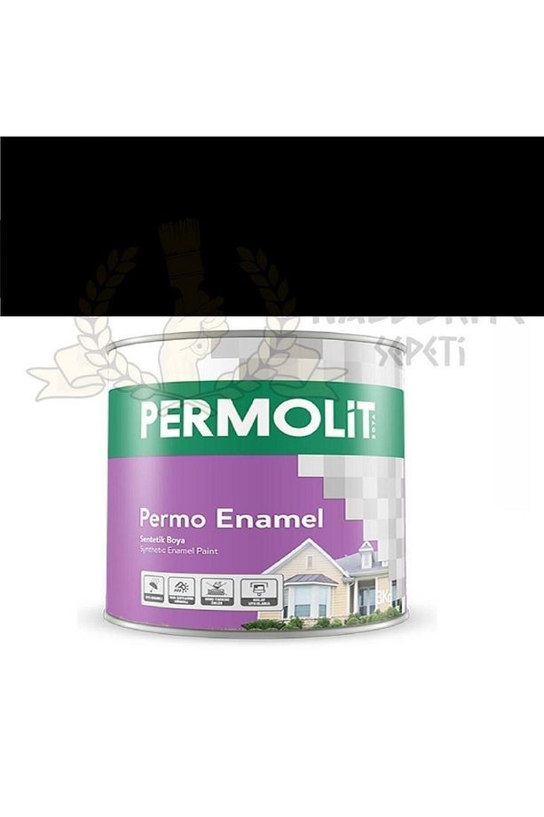 Enamel Sentetik Yağlı Boya Siyah 0.375 Lt.