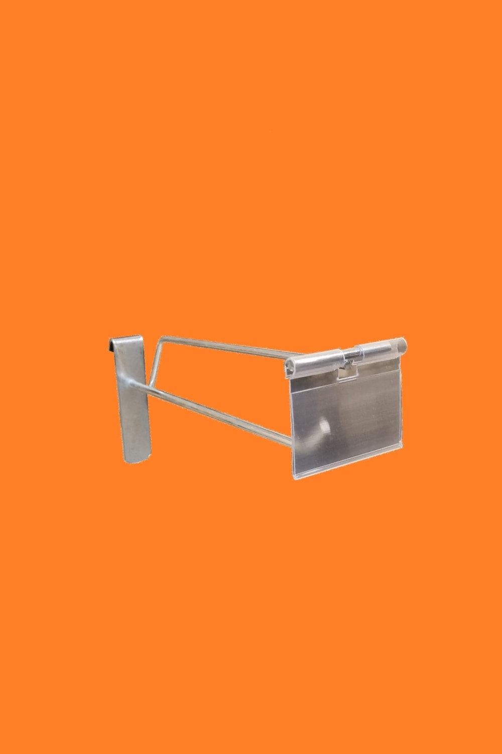 20 cm - 50 Adet Galvaniz Etiketli Tel Pano Kancası Raf Askısı