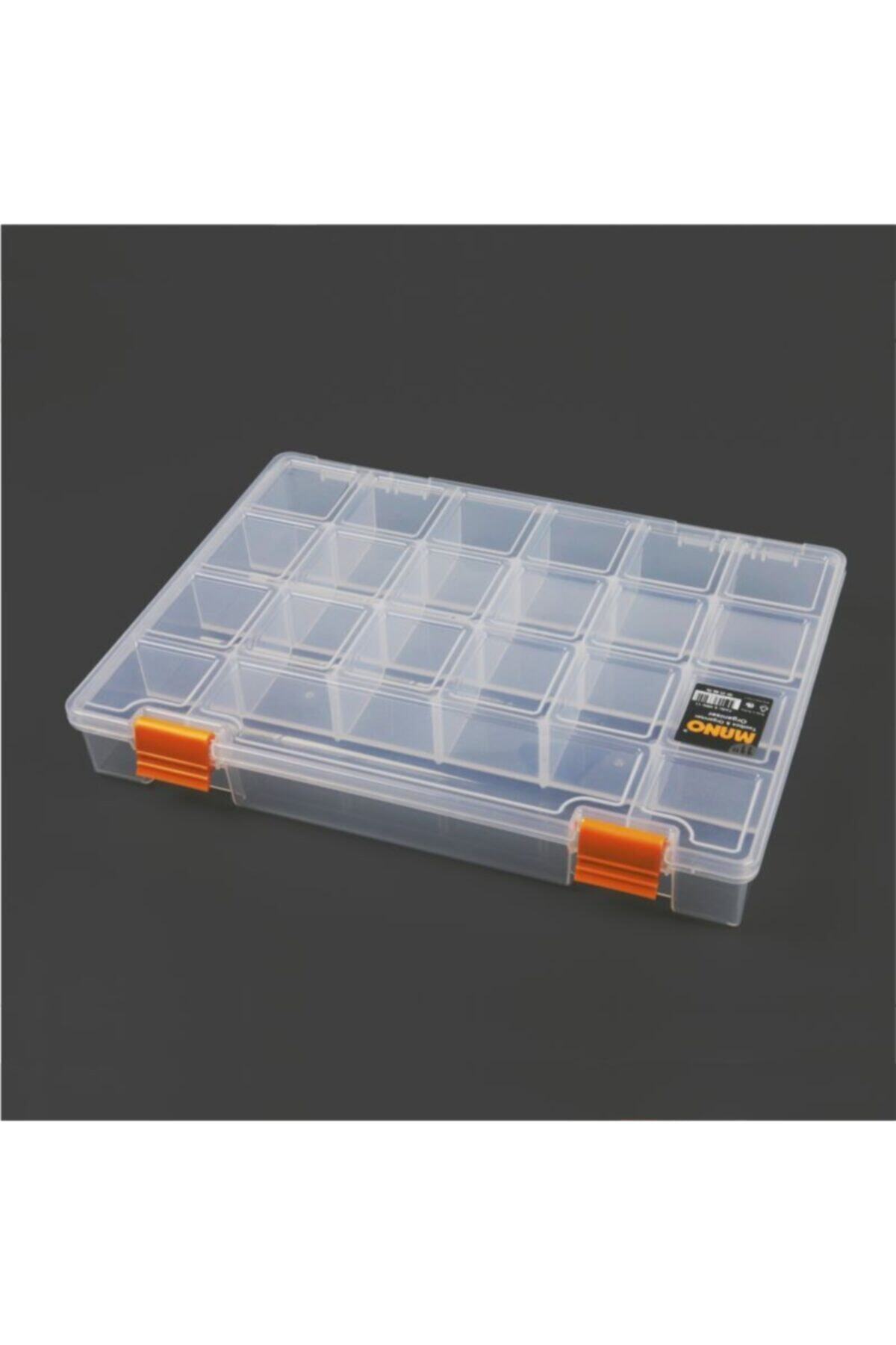 Şeffaf Malzeme Kutusu 11 Inch Klasik Organizer Kutu - Ş-ORG-11