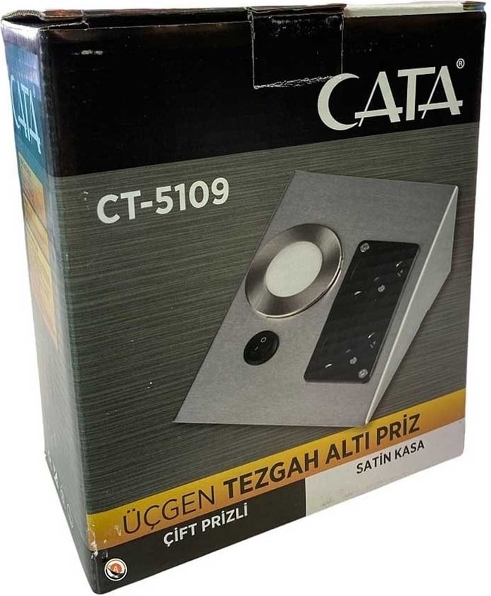 2W 6500K Beyaz Işık Rengi Çift Prizli Tezgah Aydınlatma CT-5109