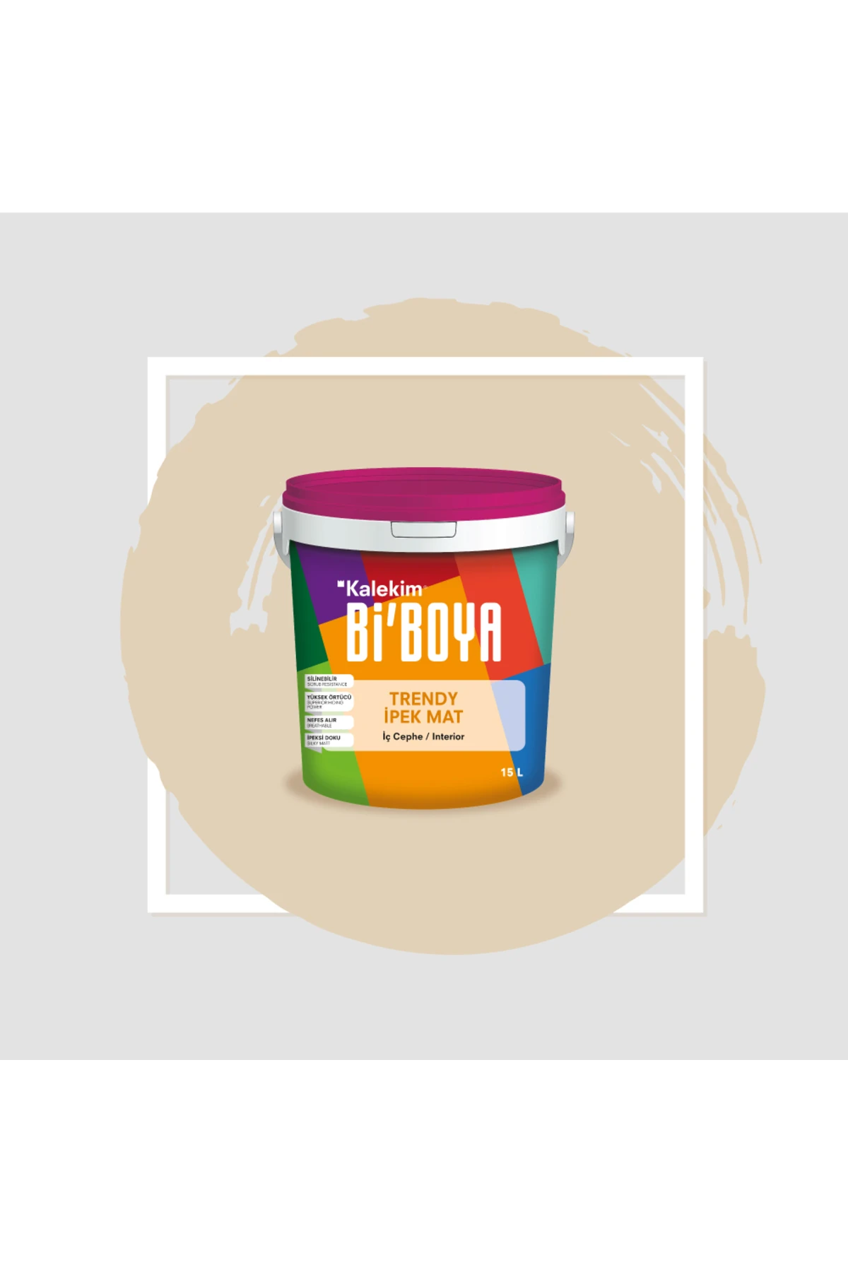 İpek Mat Trendy 15 Lt Zen