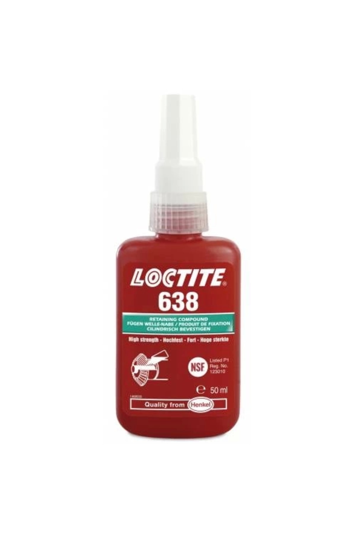 Loctite 638 50ml Sıkı Geçme Yapıştırıcı