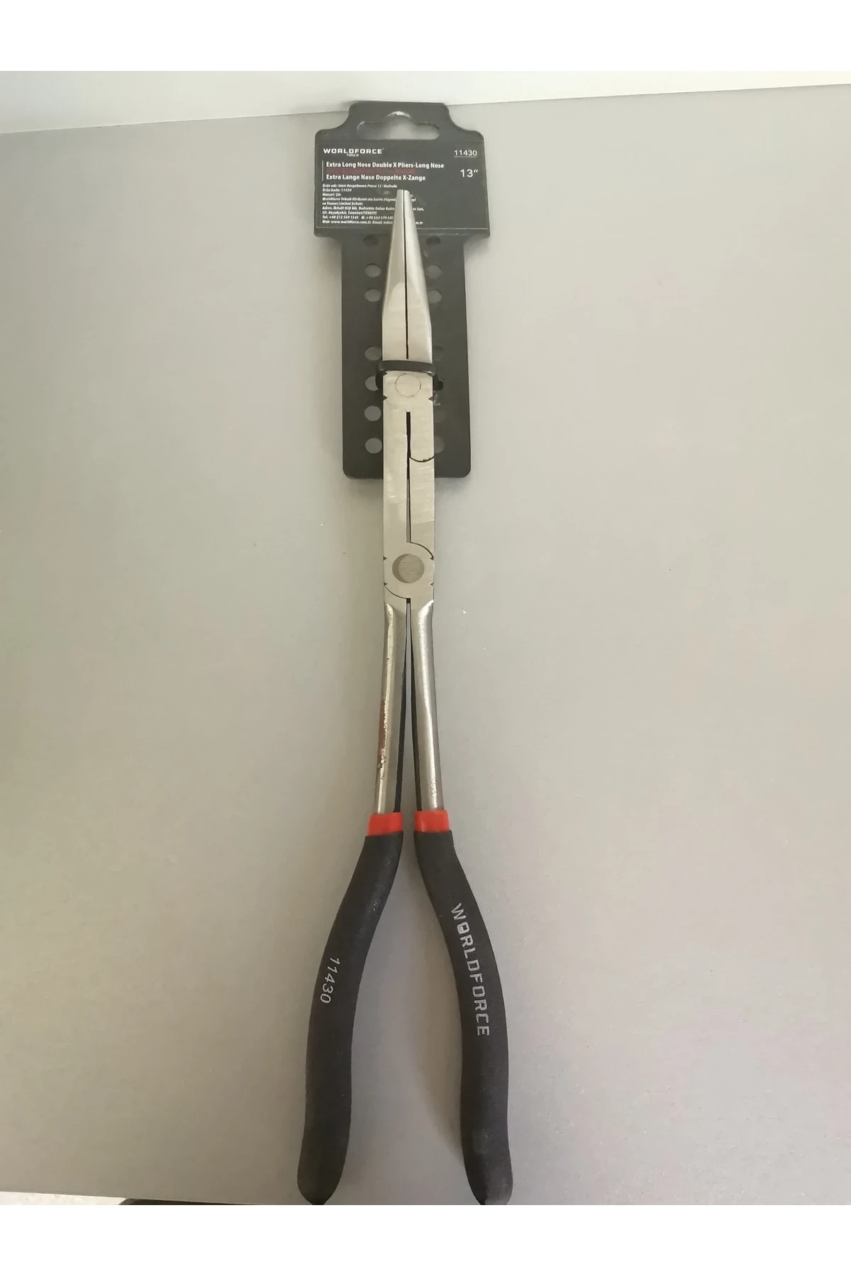 Worldforce 13" Çift Extra Uzun Kargaburun Mafsallı