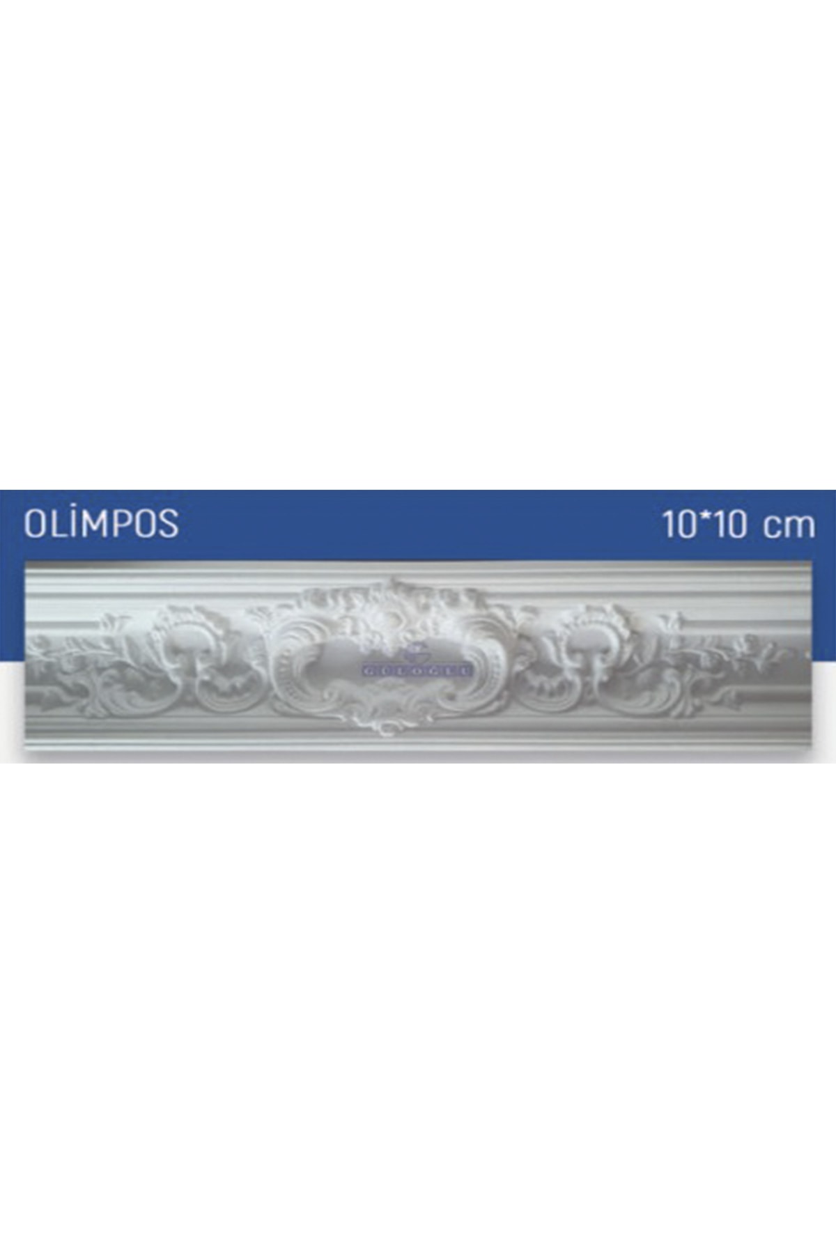 OZKUVVET 10,1 Cm Desenli Kartonpiyer Stropiyer Olimpos 10 Adet