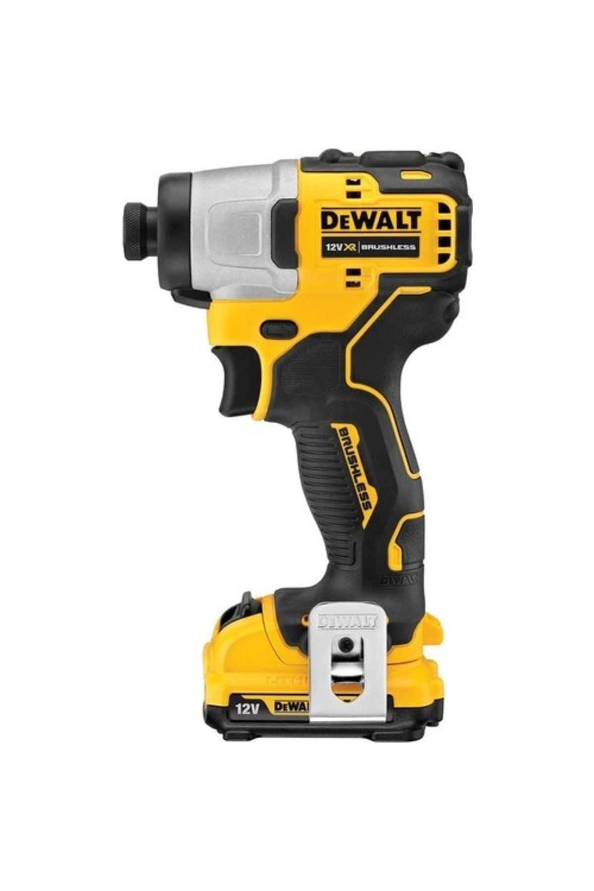 DEWALT Dcf801d2 12volt/2.0ah Li-ion Çift Akülü Kömürsüz Profesyonel Darbeli Tornavida