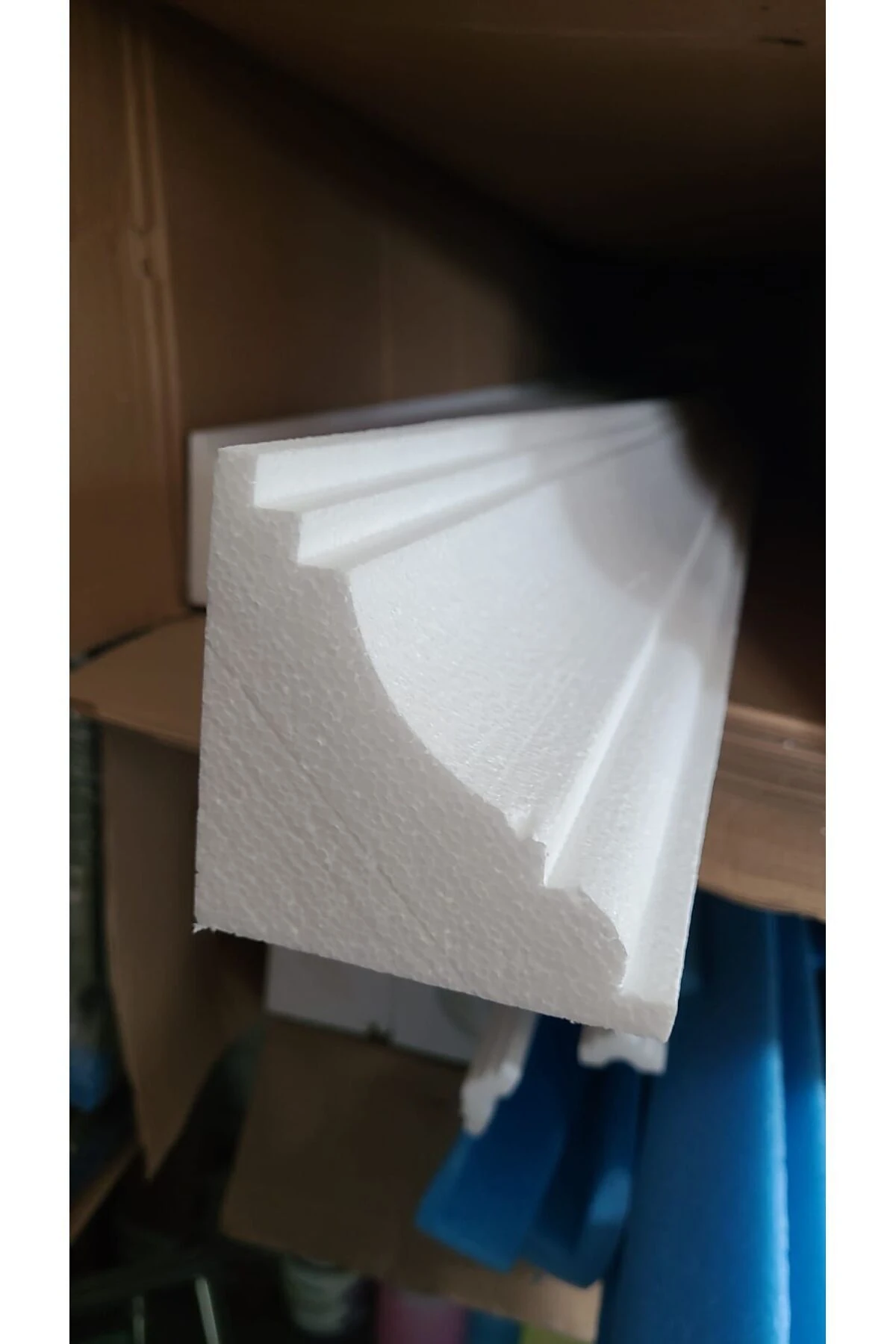 Hazır Korniş Önü Strafor Kartonpiyer Klk-1 10*10cm 2 Adet (4 METRE)