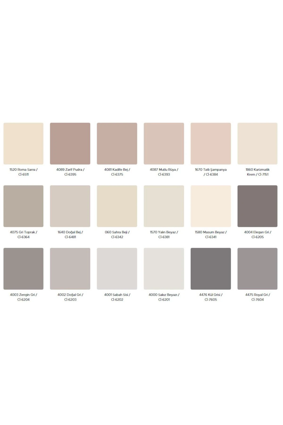 Popüler Plastik Mat Duvar Boyası 10kg.-şampanya