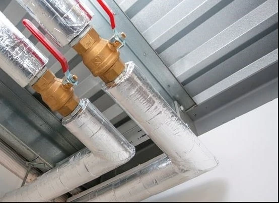 60/10 mm Polietilen Alüminyum Folyolu Izole Boru 2 Metre 1 Adet