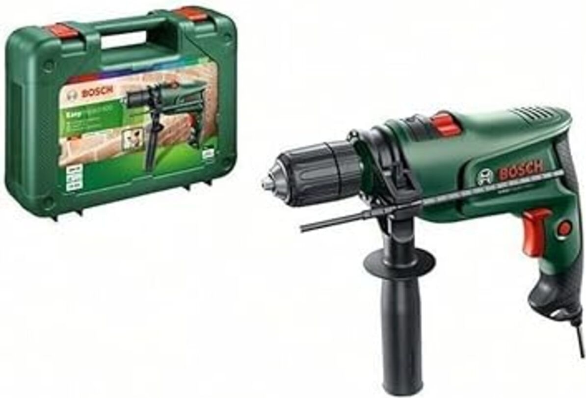 Darbeli Matkap Easyımpact 600, 600 W, Takım Çantası Dahil, Elektronik Hız Kontrolü, Ergonomik