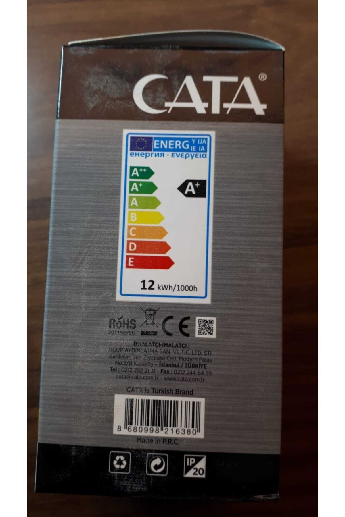 Ct 4266 12w Led Ampul Beyaz