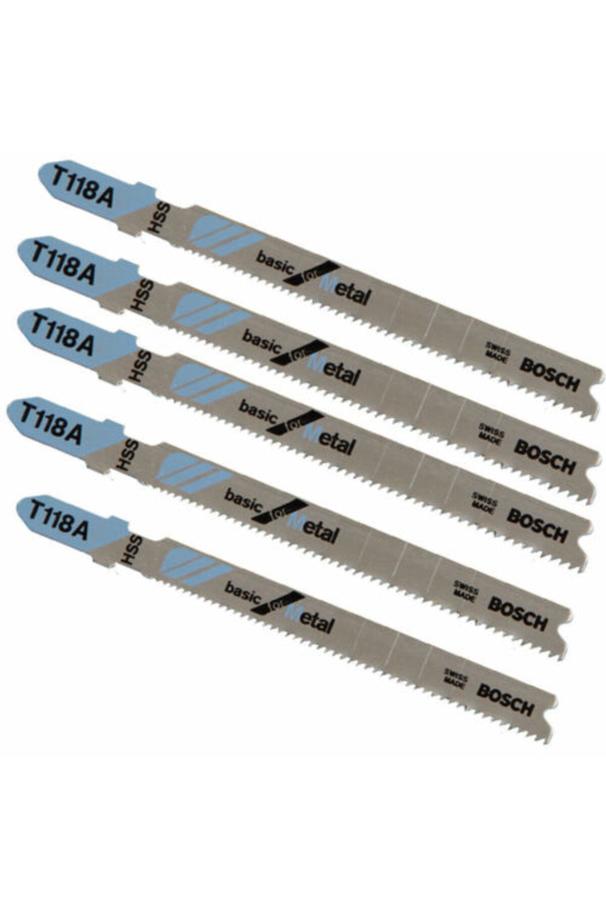 T118A Dekupaj Testere Bıçak Metal 5 Parça