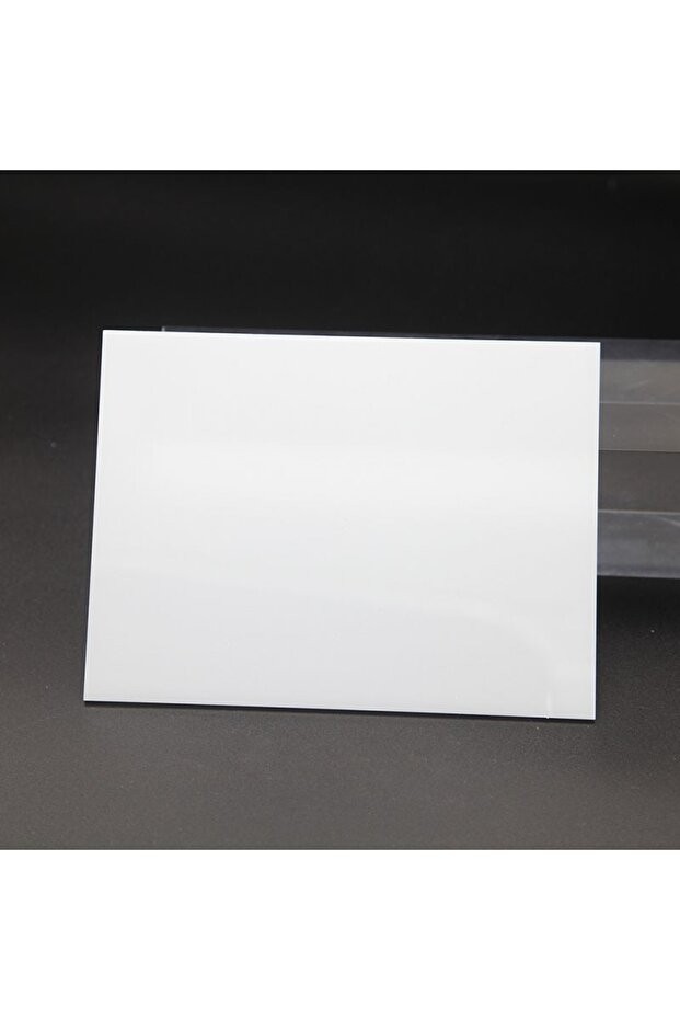 Opak Beyazı Pleksi Levha 2,8mm~3mm Pleksiglass 25cmx25cm