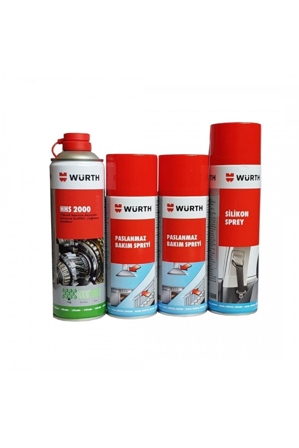 Paslanmaz Bakım Sprey Yağlama Sprey Silikon Sprey