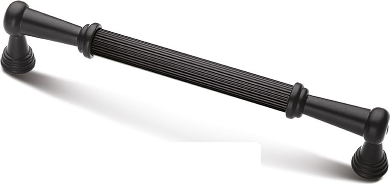 Lotus Model Siyah Mobilya Dolap Çekmece Kulpları 160 mm