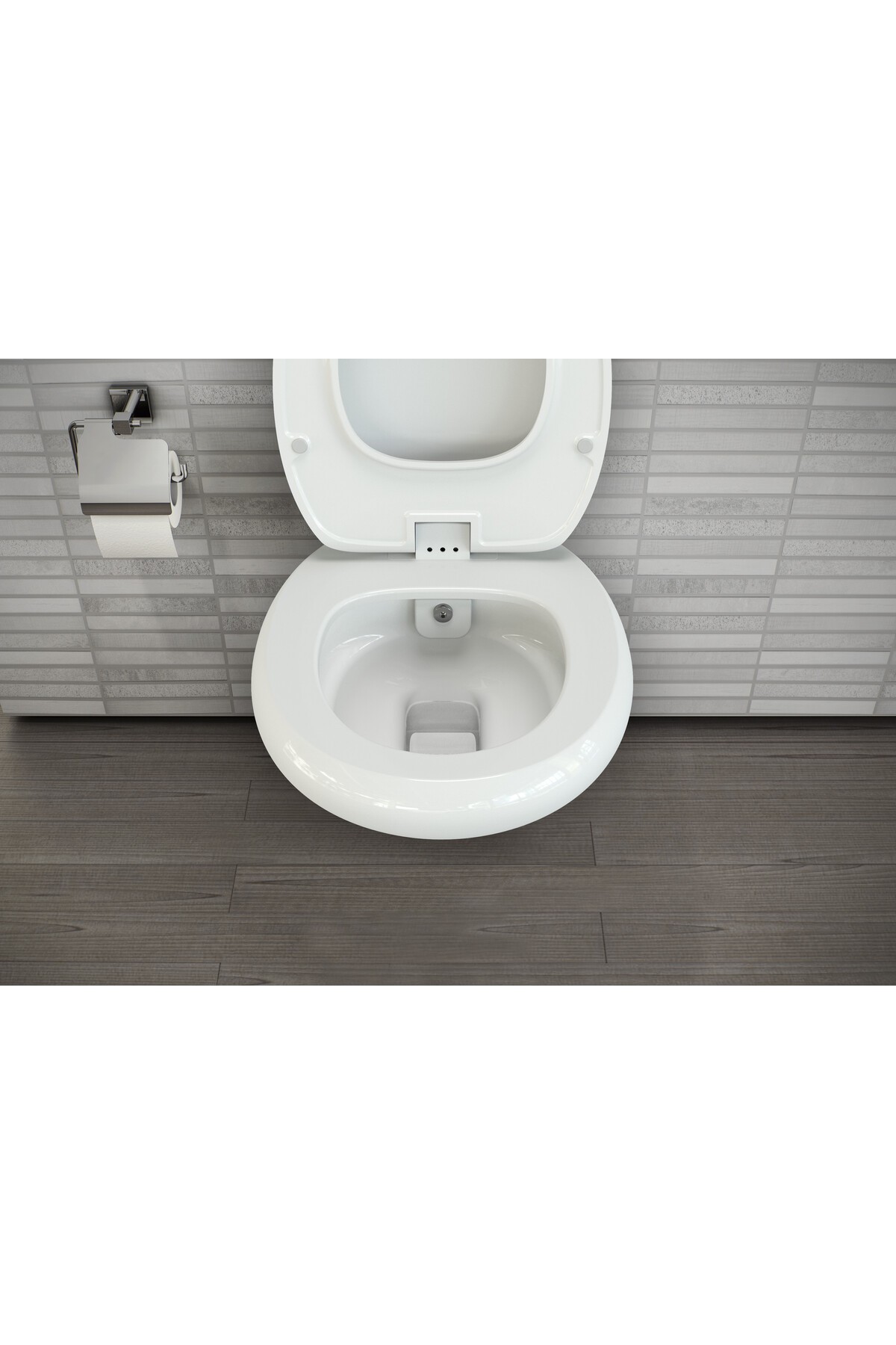 İstanbul 4518B403-0090 Rim-ex Asma Klozet, Clean, 52 cm, Beyaz