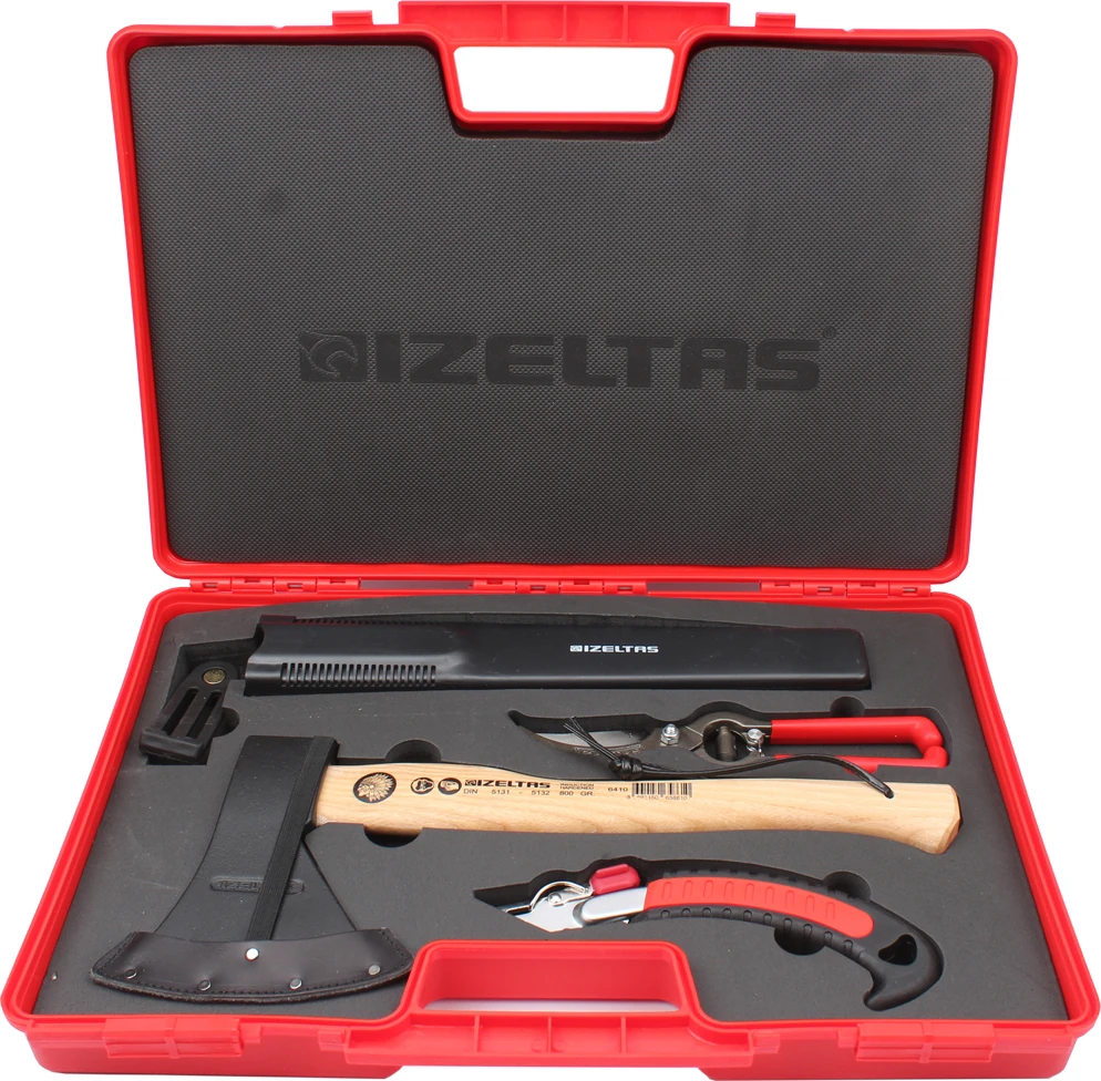 Doğada Seti 3 Parça (Nacak,Budama Testeresi,Bağ Makası)