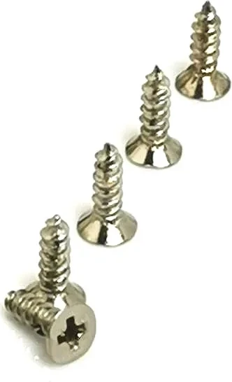 Klips, Menteşe, Ayak, Ağaç, Sunta Vidası 2,2x7,5mm - Nikel 100 Adet