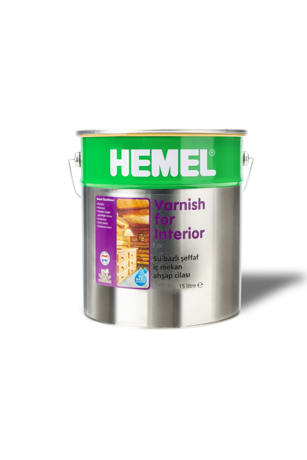 Varnish For Interior-su Bazlı Iç Mekân Vernik 15 Lt