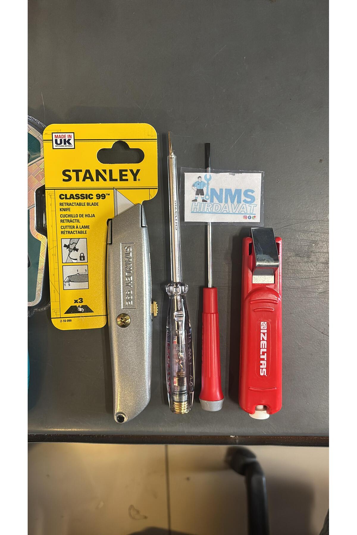 6 Parça Usta Seti 180 Mm Pense 160 Mm Yan Keski İzeltaş Set Yüksek Kalite NMS HIRDAVAT