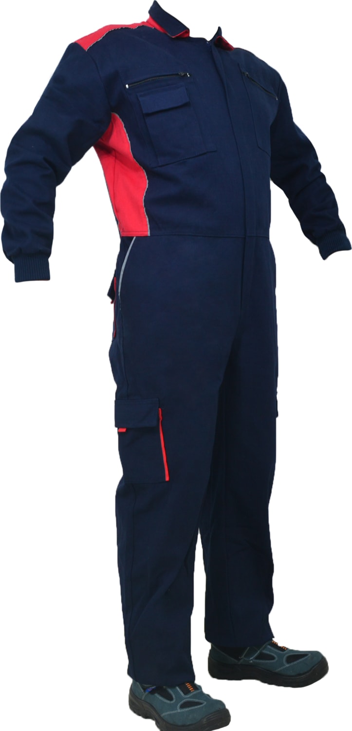 Mechanics Boy Tulum 7/7 Gabardin Işçi Tulum Lacivert