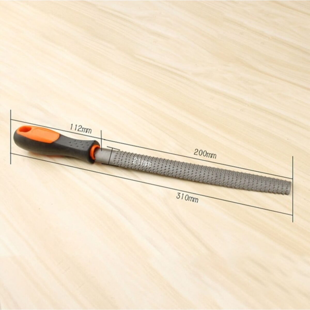 Üçgen Saplı Eğe ve Balık Sırtı Törpü Seti Büyük Boy 32CM Ege Takımı 2 Parça