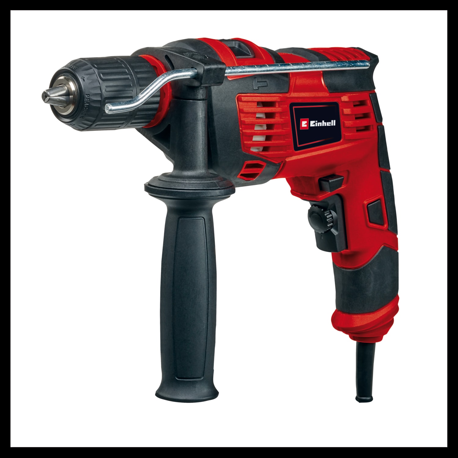 Darbeli Matkap TC-ID 720/1 E Kit (delme/darbeli delme, 13 mm mandren, devir elektroniği, beton için 5 parçalı uç seti + E-Box Basic) - 4259846