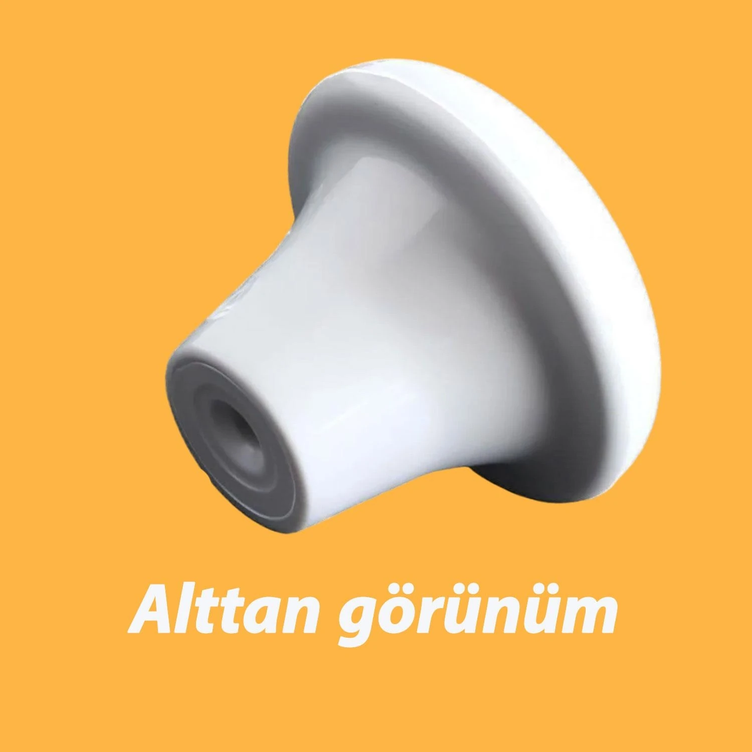 15 Adet Sert Plastik Mantar Düğme Kulp Beyaz Dolap Mobilya Mutfak Dolabı Çekmece Kapak Kulpu Kulbu