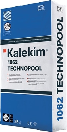Technopool - Su Yalıtımı Saglayan Yapıstırma Harcı (Beyaz) C2TE S2 25 kg 1062