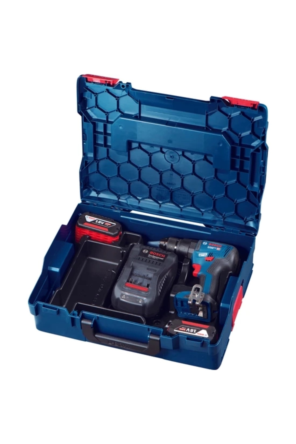 BOSCH GSB 18V-50 ÇİFT AKÜ 5 AH DARBELİ VİDALAMA