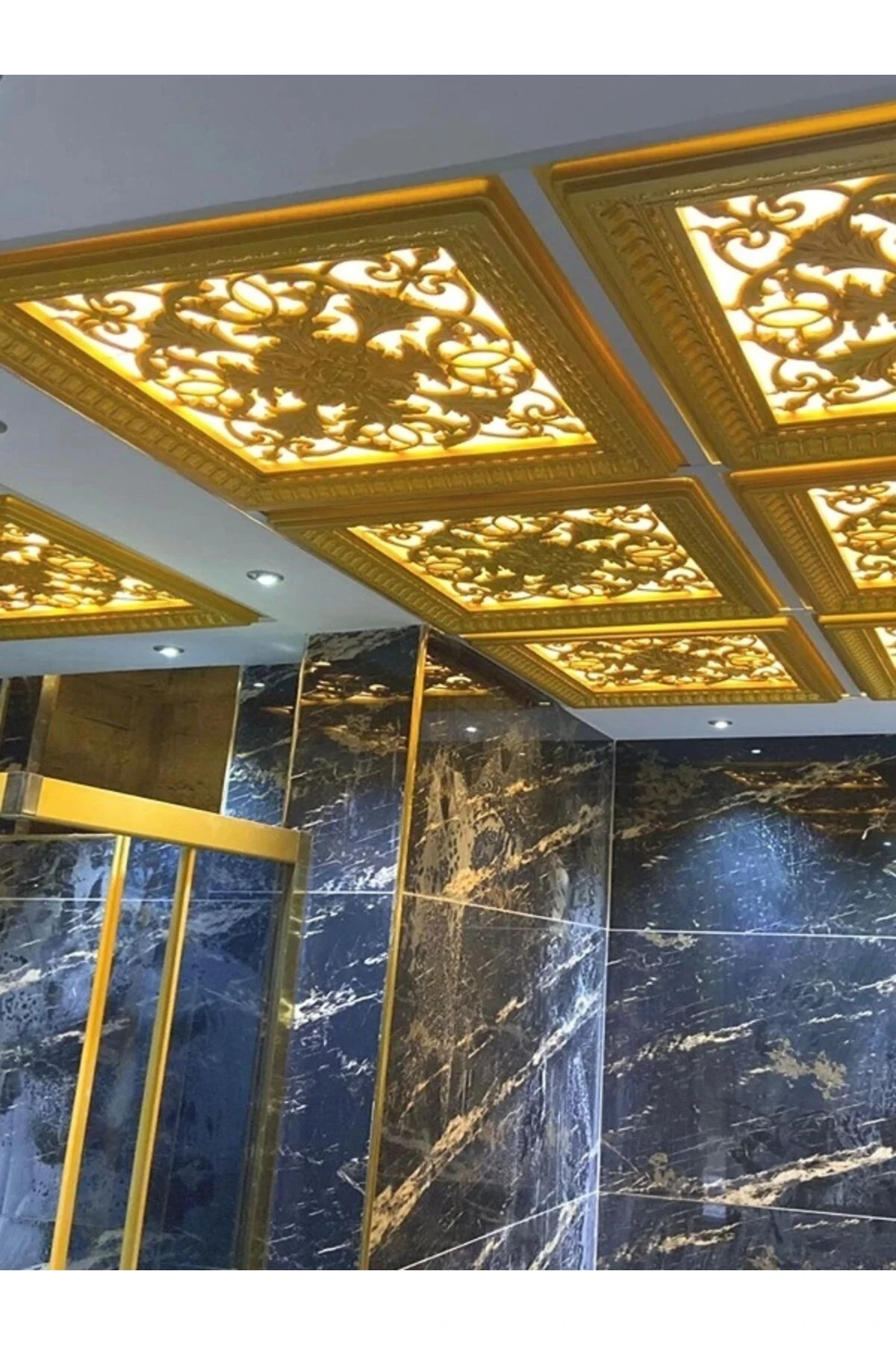 60X60 CM ASMA TAVAN UYUMLU LED DÖŞENEBİLİR AVANGARDE TAVAN PANELİ-GÜMÜŞ RENK