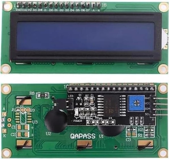 Arduino 2X16 LCD Ekran (I2C Modüllü)